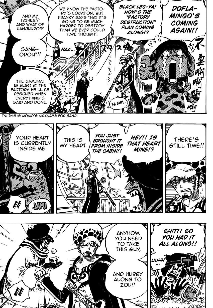One Piece, Chapter 724 image 12